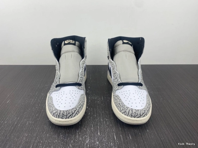 Kick Theory Jordan High White DZ5485-052 1 Cement Air OG 0814